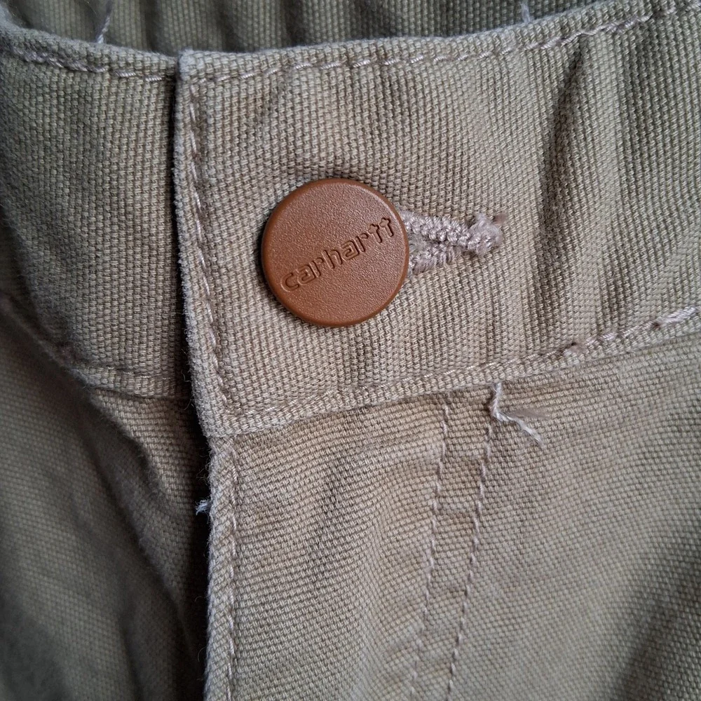 Carhartt FR Relaxed Fit Carpenter Pants Tan‎ 36x30 EUC